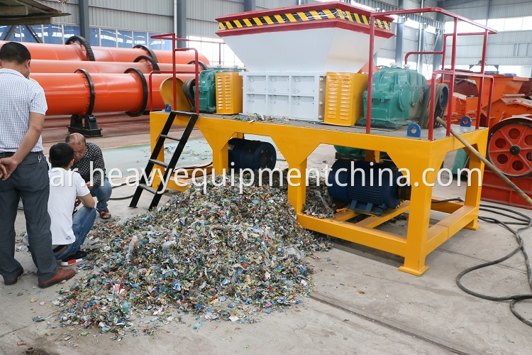 Plastic Waste Wood Pallet Shredder Machine For Sale